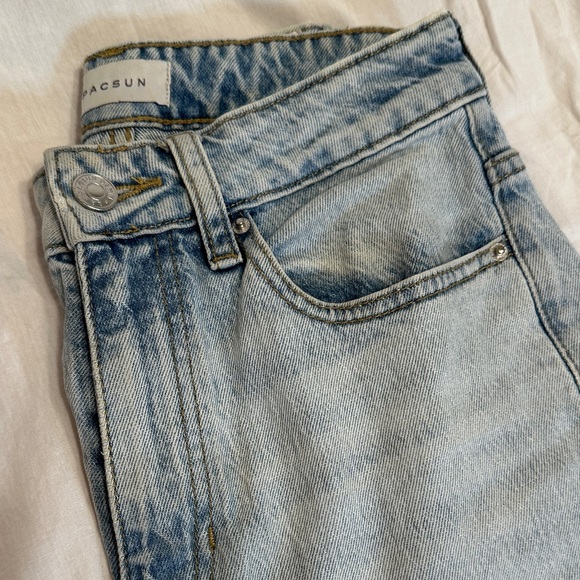 PACSUN Very Faded Blue Denim Jeans - Picture 4 of 11